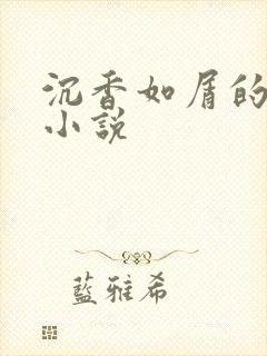 沉香如屑的原著小说