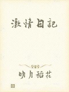 激情日记封面