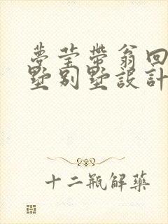 梦莹带翁回乡别墅别墅设计