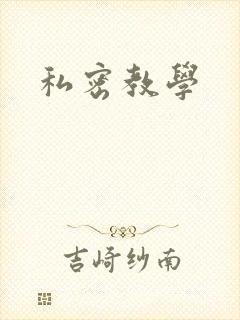私密教学封面
