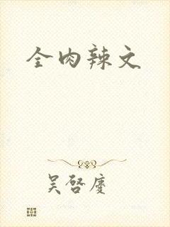 全肉辣文封面