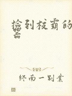 捡到校霸的遥控器