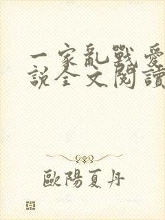 一家乱战爱莲小说全文阅读