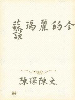 苏玛丽的全部小说