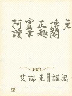 阿宾正传免费阅读笔趣阁封面