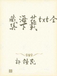 藏海花txt全集下载