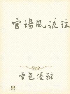 官场风流往事