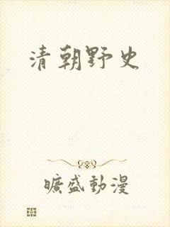清朝野史