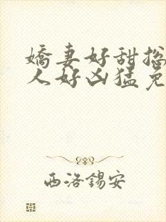 娇妻好甜总裁大人好凶猛免费小说