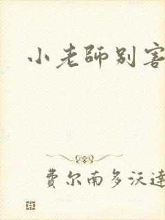 小老师别害羞封面