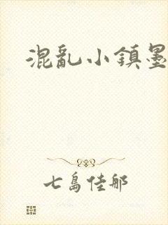 混乱小镇墨池砚封面