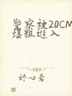 警察被20CM爆粗进入