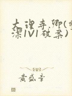 大理寺.卿(双洁1V1破案)