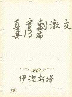 真实刺激交换娇妻13篇封面