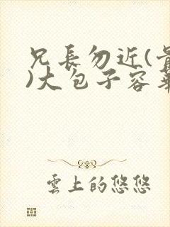 兄长勿近(骨科)大包子容华