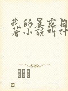 我的暴露日记原著小说叫什么