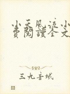 小天风流小说免费阅读全文最新章节