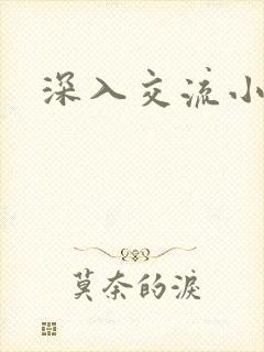 深入交流小说