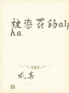 被惩罚的alpha