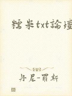 糯米txt论坛封面