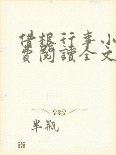 借根行事小说免费阅读全文在线阅笔趣无弹窗