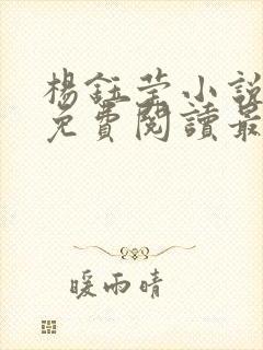 杨钰莹小说全文免费阅读最新章节