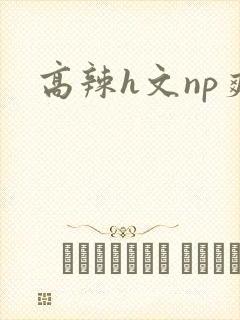 高辣h文np爽封面
