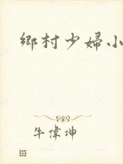 乡村少妇小说