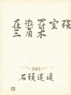 在惩罚室强迫坐三角木封面