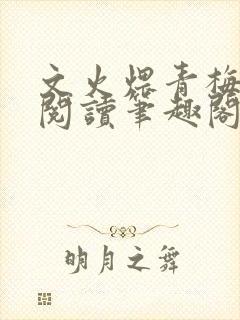 文火煨青梅免费阅读笔趣阁封面