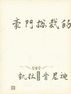 豪门总裁的弃妇封面