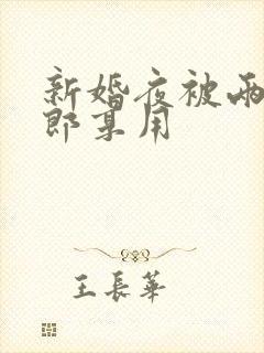 新婚夜被两个伴郎享用封面