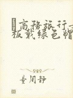 巜商务旅行女老板戴绿色帽的封面