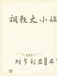 调教大小姐