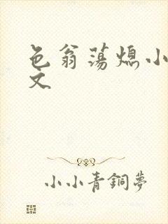 色翁荡熄小说全文