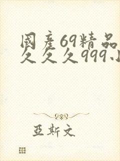国产69精品久久久久999小说
