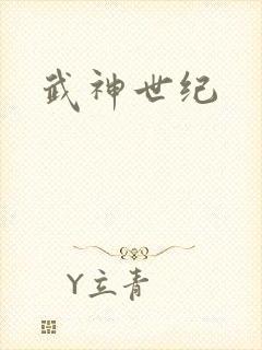 武神世纪封面