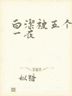 白洁被五个人玩一夜