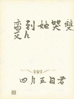 脔到她哭双根宫交h