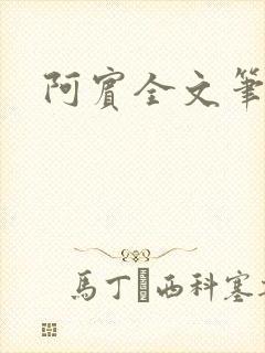 阿宾全文笔趣阁
