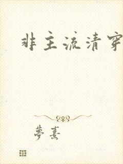 非主流清穿
