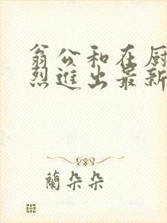 翁公和在厨房猛烈进出最新章节