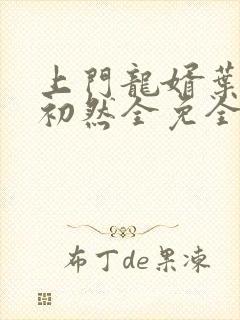 上门龙婿叶辰萧初然全免全集