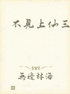 不见上仙三百年