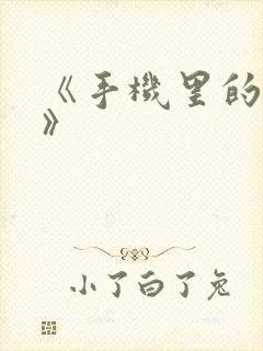 《手机里的秘密》