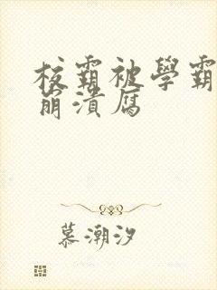 校霸被学霸玩到崩溃腐