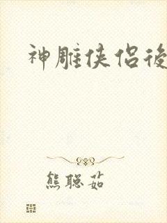 神雕侠侣后传封面