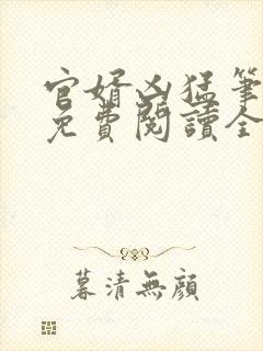 官婿凶猛笔趣阁免费阅读全文