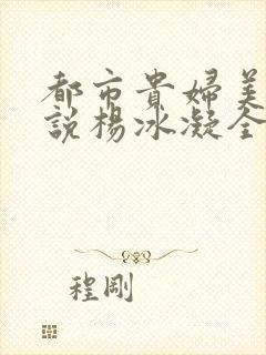 都市贵妇美腿小说杨冰凝全文阅读