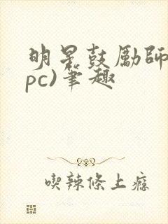 明星鼓励师(npc)笔趣